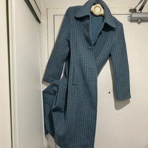 DONNA GIRL BY RENO WOOL BLEND TRENCH COATS SIZE L
